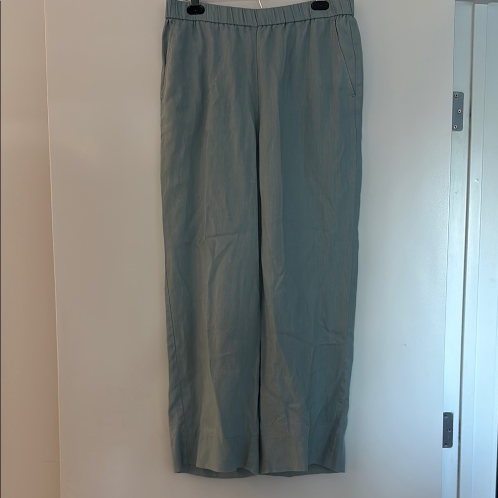 Light Blue Linen Pants